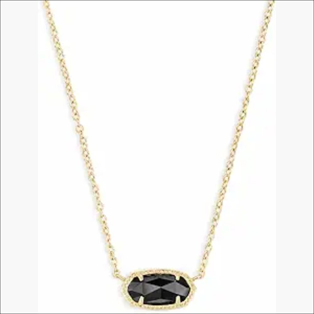 14k Gold-Plated Pendant Necklace with Lobster Claw Closure
